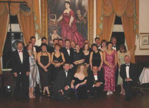 03 Group photo under portrait.JPG (59435 bytes)