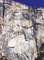 10 El Cap right face, hanging bivouacs.JPG (88893 bytes)