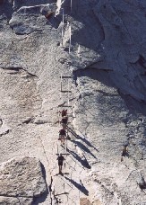 14 Half Dome, hmc on cables.jpg (100877 bytes)