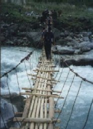 Bamboo bridge near Lhachok.jpg (73326 bytes)