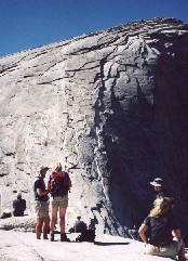 13 Half Dome, with Lee & Robin.jpg (91519 bytes)