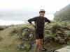 pw- Paul Dormer, first puncture, shore line track, Ullswater, Lakes.jpg (44336 bytes)